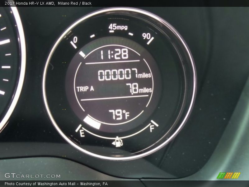Milano Red / Black 2017 Honda HR-V LX AWD