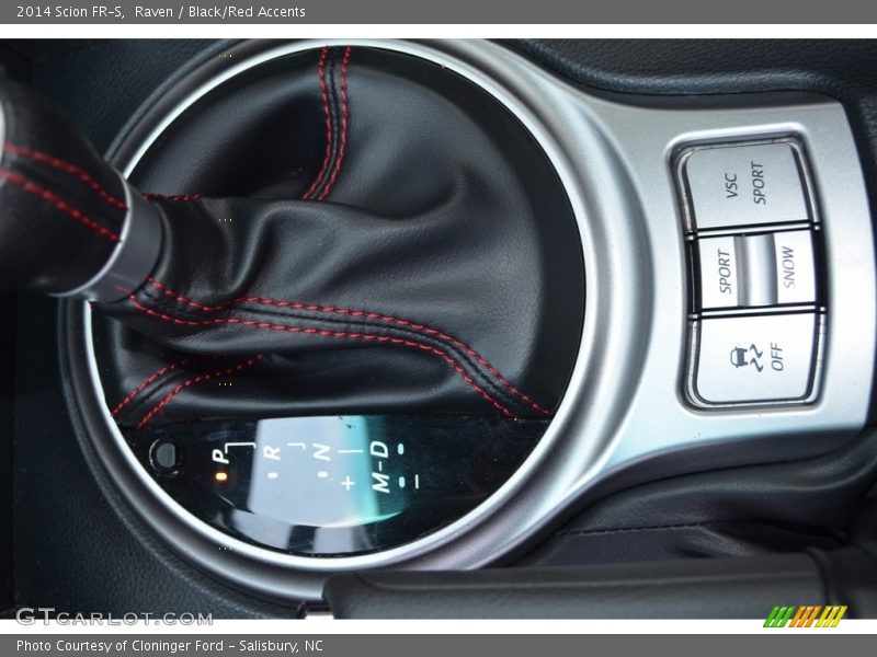 Raven / Black/Red Accents 2014 Scion FR-S