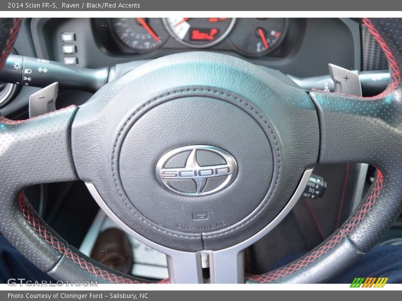 Raven / Black/Red Accents 2014 Scion FR-S