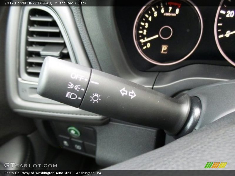 Milano Red / Black 2017 Honda HR-V LX AWD