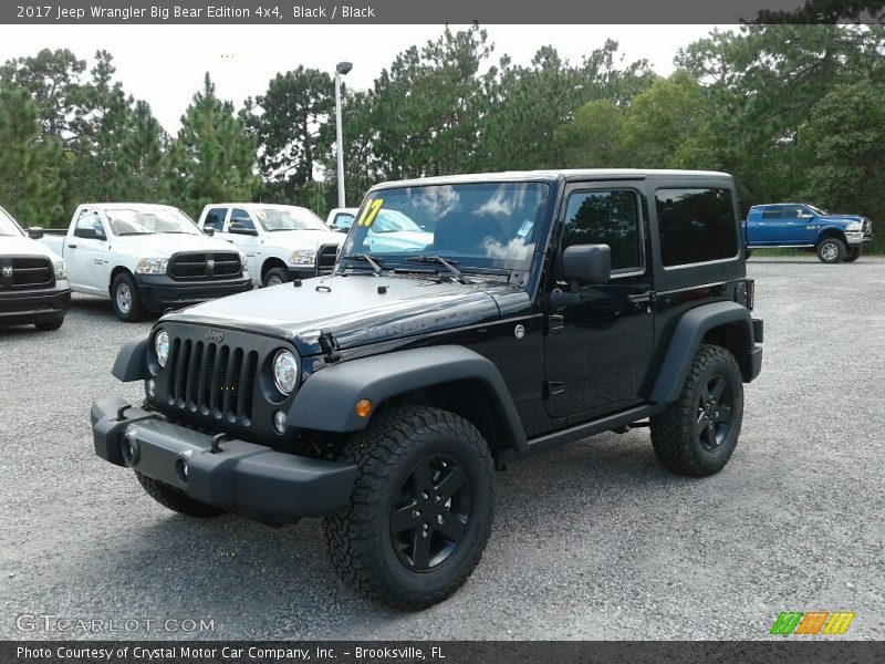Black / Black 2017 Jeep Wrangler Big Bear Edition 4x4