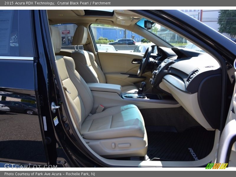 Crystal Black Pearl / Parchment 2015 Acura RDX Technology