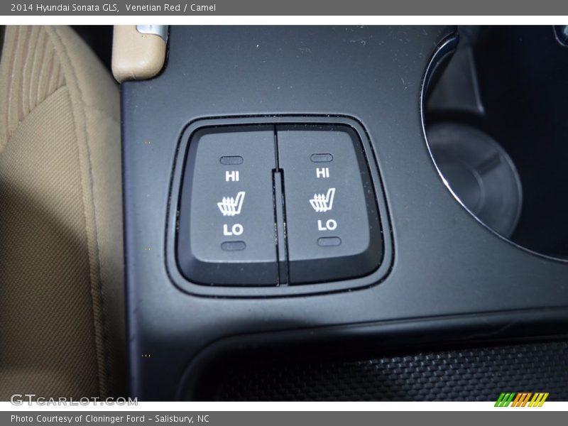 Venetian Red / Camel 2014 Hyundai Sonata GLS