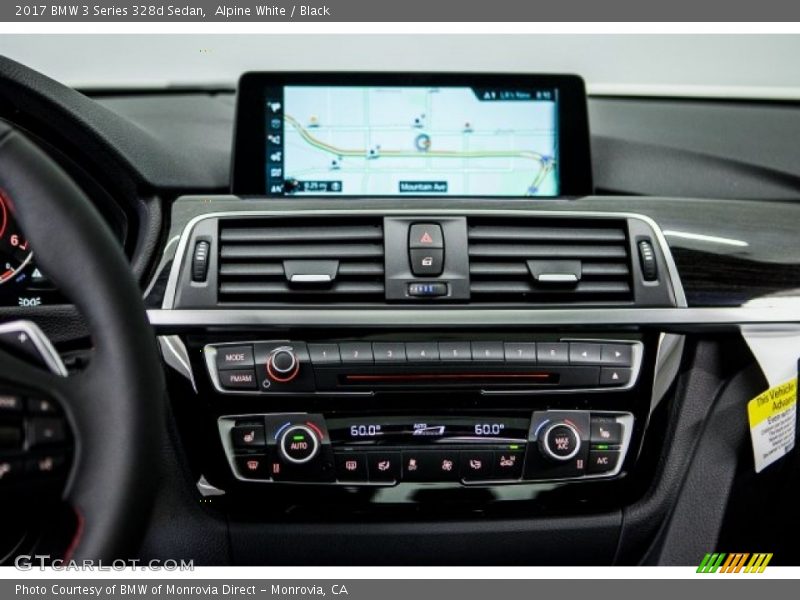 Alpine White / Black 2017 BMW 3 Series 328d Sedan