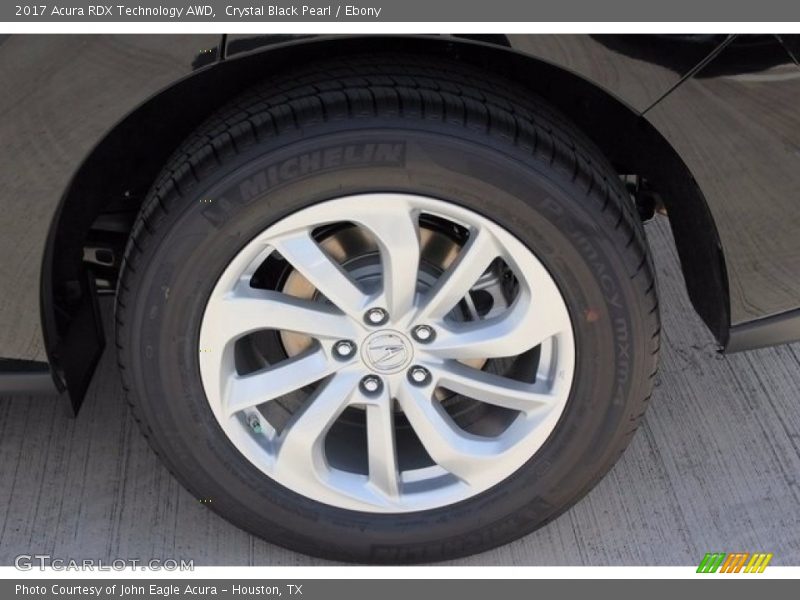 Crystal Black Pearl / Ebony 2017 Acura RDX Technology AWD