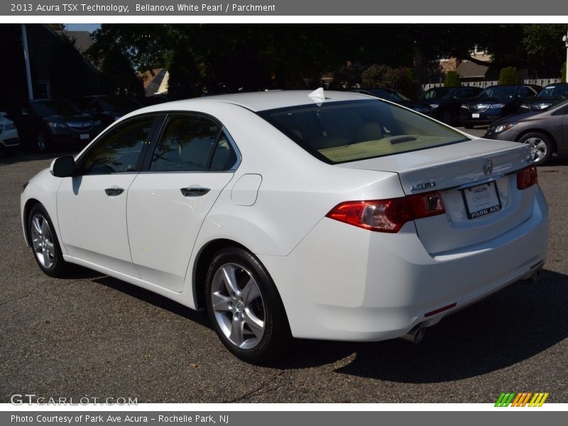 Bellanova White Pearl / Parchment 2013 Acura TSX Technology