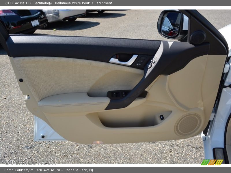 Bellanova White Pearl / Parchment 2013 Acura TSX Technology