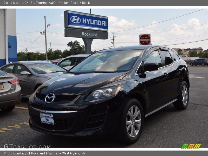 Brilliant Black / Black 2011 Mazda CX-7 s Touring AWD