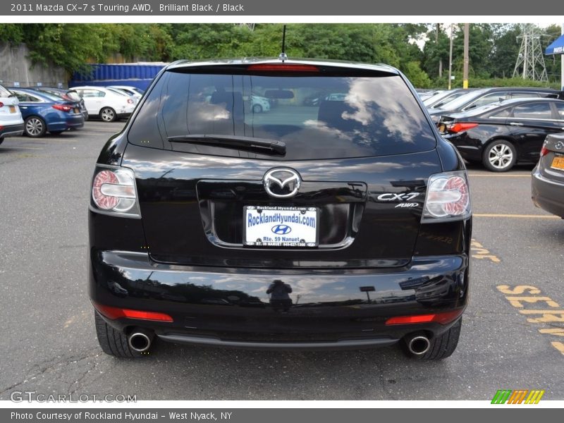 Brilliant Black / Black 2011 Mazda CX-7 s Touring AWD