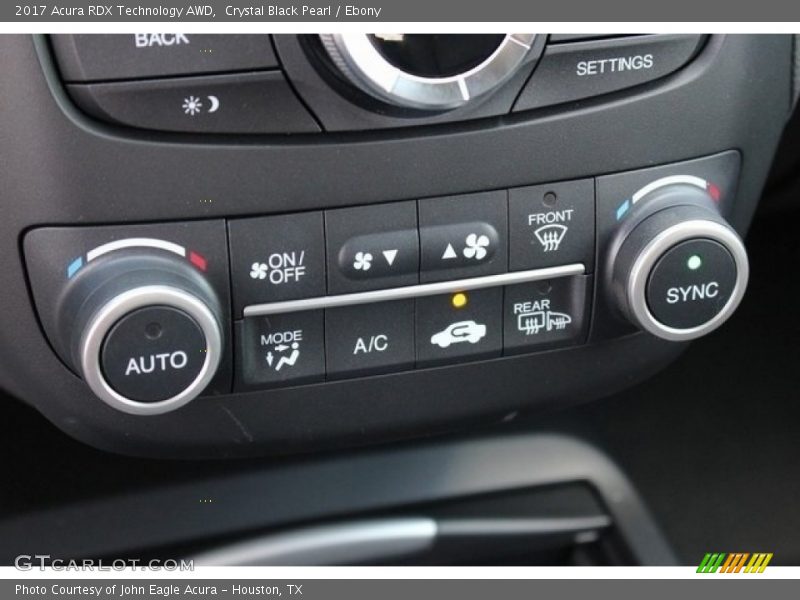 Crystal Black Pearl / Ebony 2017 Acura RDX Technology AWD