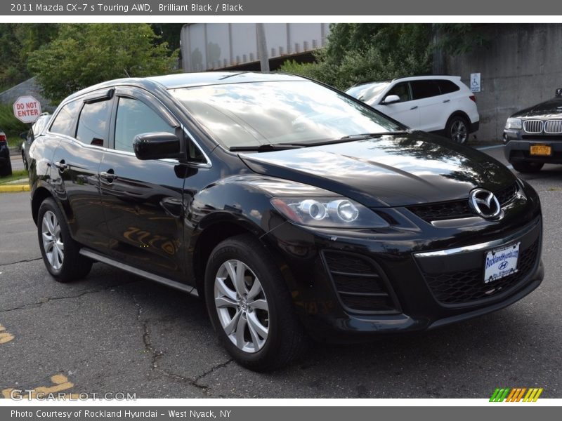 Brilliant Black / Black 2011 Mazda CX-7 s Touring AWD