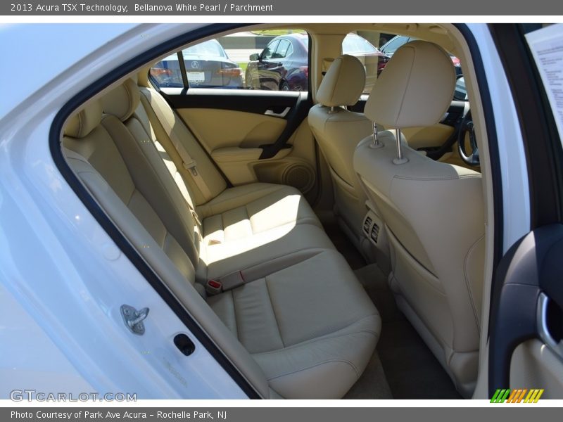 Bellanova White Pearl / Parchment 2013 Acura TSX Technology