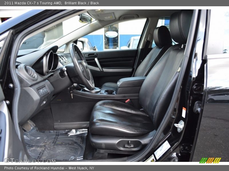 Brilliant Black / Black 2011 Mazda CX-7 s Touring AWD