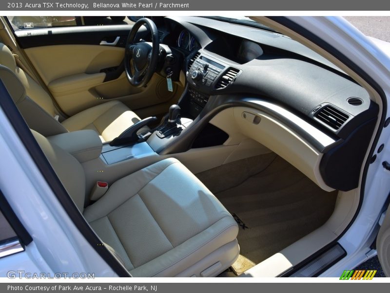 Bellanova White Pearl / Parchment 2013 Acura TSX Technology