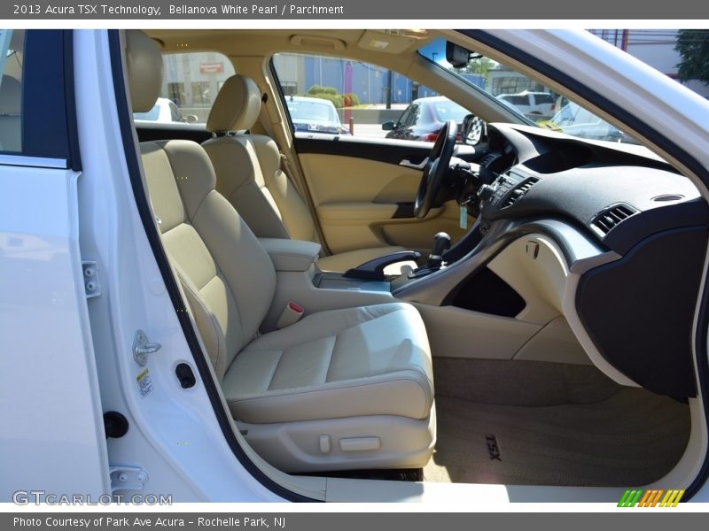 Bellanova White Pearl / Parchment 2013 Acura TSX Technology