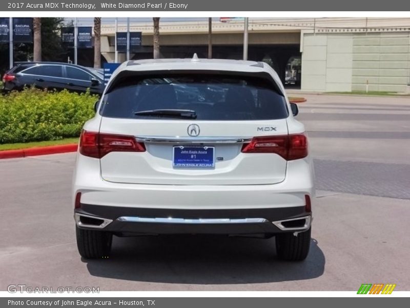 White Diamond Pearl / Ebony 2017 Acura MDX Technology