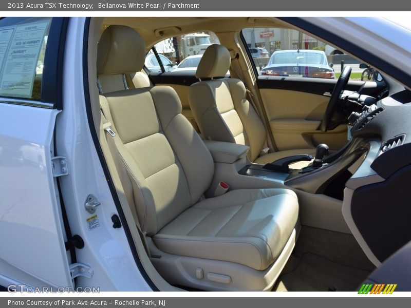 Bellanova White Pearl / Parchment 2013 Acura TSX Technology