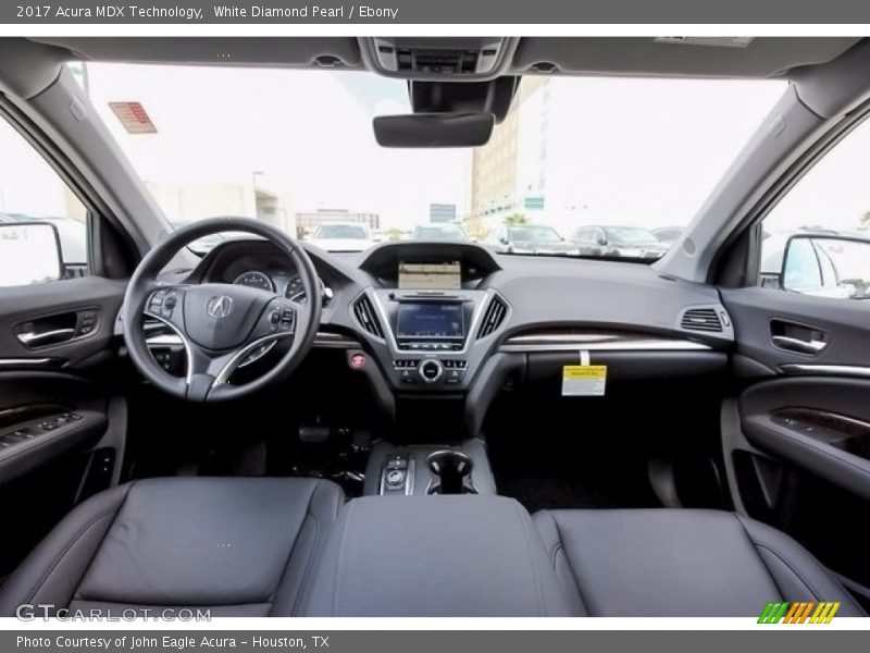 White Diamond Pearl / Ebony 2017 Acura MDX Technology