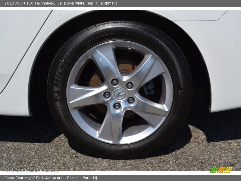 Bellanova White Pearl / Parchment 2013 Acura TSX Technology