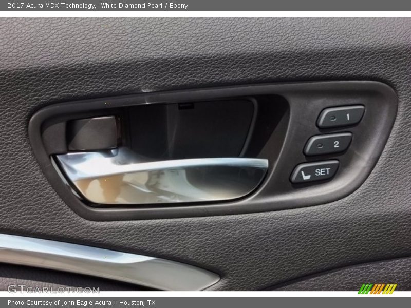 White Diamond Pearl / Ebony 2017 Acura MDX Technology