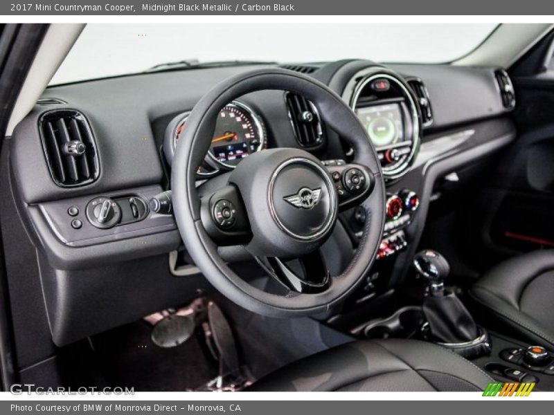Midnight Black Metallic / Carbon Black 2017 Mini Countryman Cooper