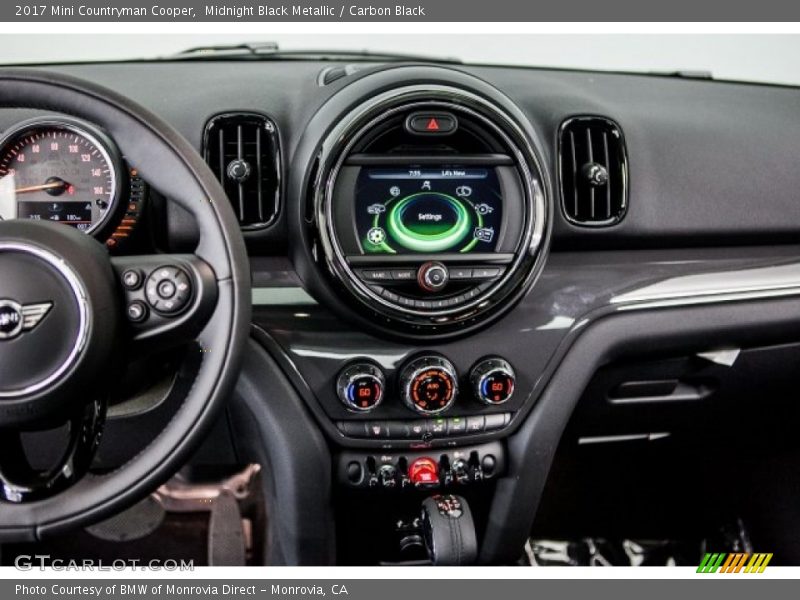 Midnight Black Metallic / Carbon Black 2017 Mini Countryman Cooper