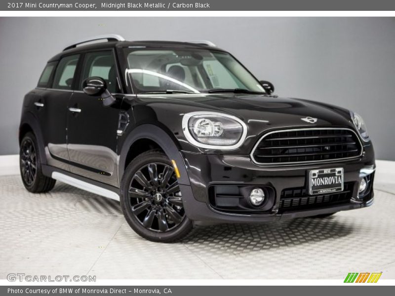 Midnight Black Metallic / Carbon Black 2017 Mini Countryman Cooper