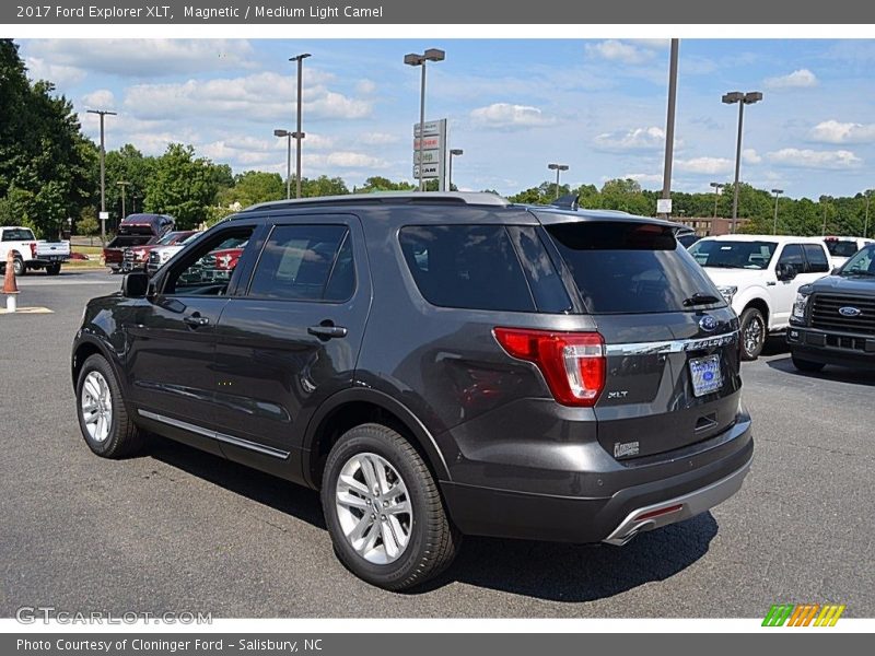 Magnetic / Medium Light Camel 2017 Ford Explorer XLT