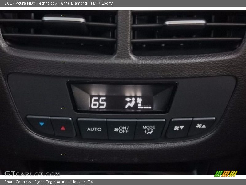 White Diamond Pearl / Ebony 2017 Acura MDX Technology