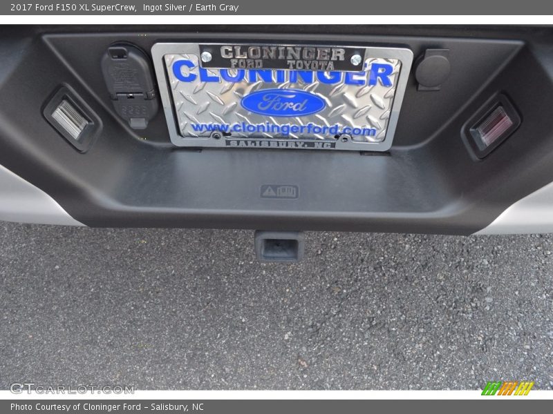 Ingot Silver / Earth Gray 2017 Ford F150 XL SuperCrew