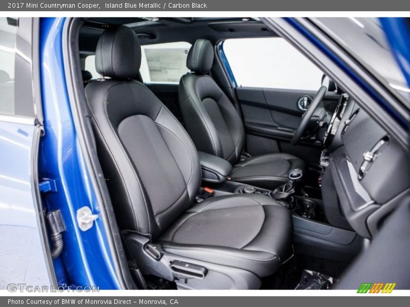 Island Blue Metallic / Carbon Black 2017 Mini Countryman Cooper
