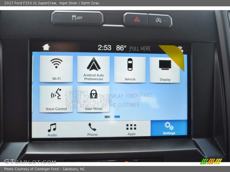 Ingot Silver / Earth Gray 2017 Ford F150 XL SuperCrew