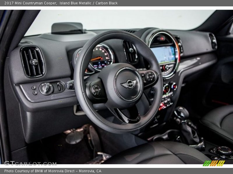 Island Blue Metallic / Carbon Black 2017 Mini Countryman Cooper