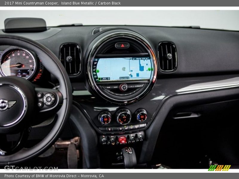 Island Blue Metallic / Carbon Black 2017 Mini Countryman Cooper