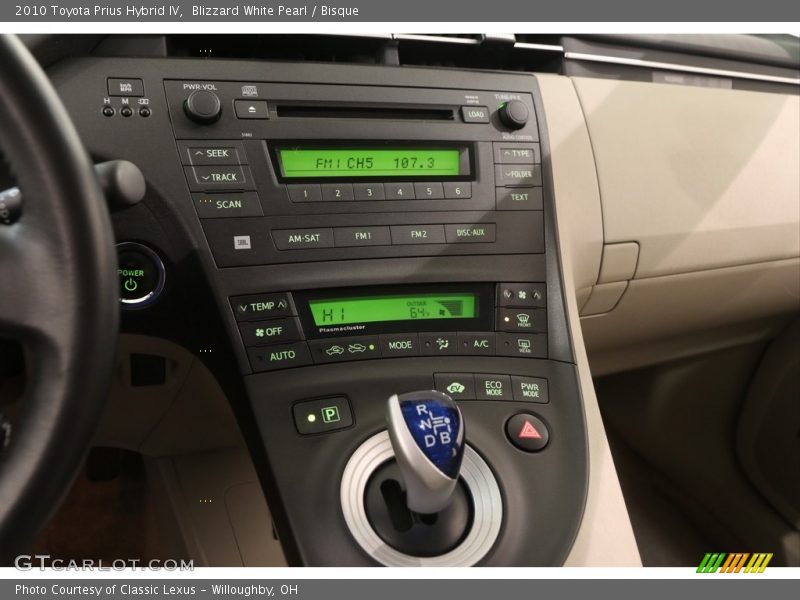 Blizzard White Pearl / Bisque 2010 Toyota Prius Hybrid IV
