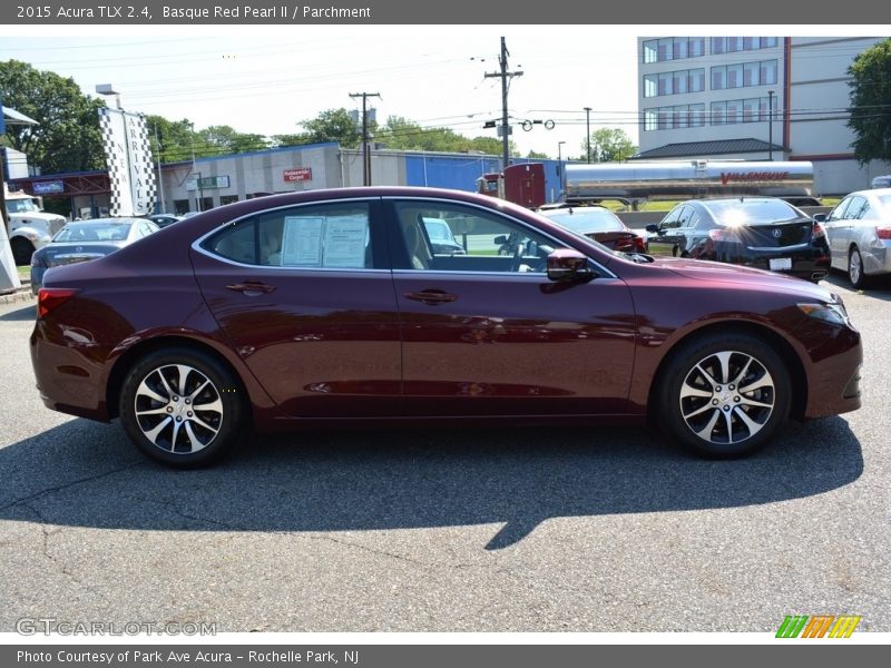 Basque Red Pearl II / Parchment 2015 Acura TLX 2.4