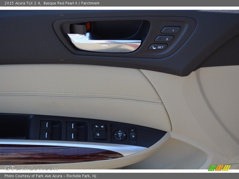 Basque Red Pearl II / Parchment 2015 Acura TLX 2.4