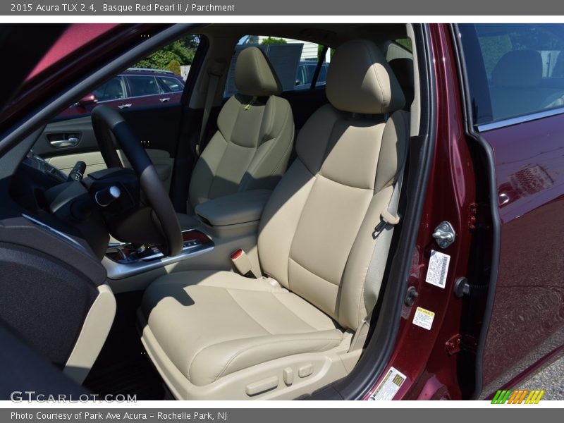 Basque Red Pearl II / Parchment 2015 Acura TLX 2.4