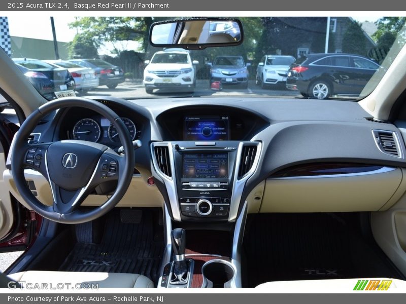 Basque Red Pearl II / Parchment 2015 Acura TLX 2.4