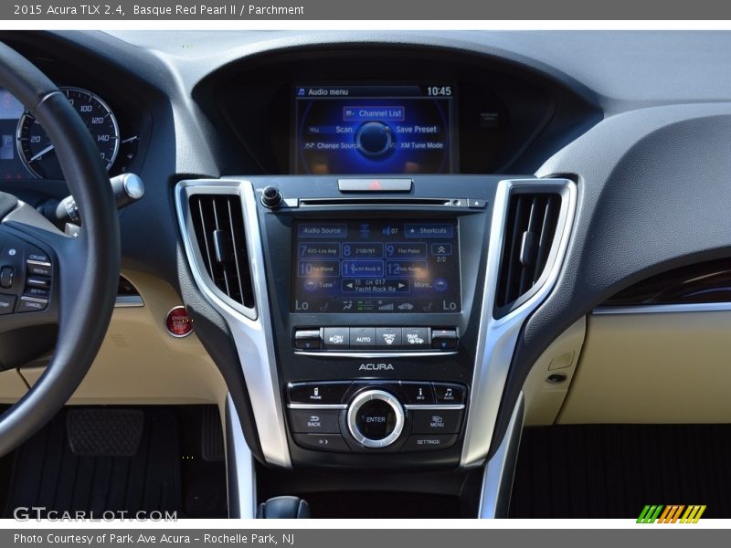Basque Red Pearl II / Parchment 2015 Acura TLX 2.4