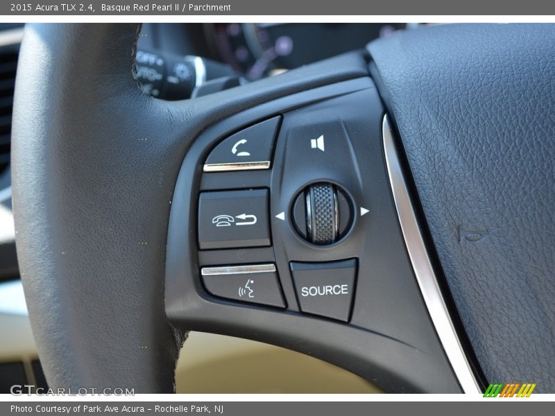 Basque Red Pearl II / Parchment 2015 Acura TLX 2.4
