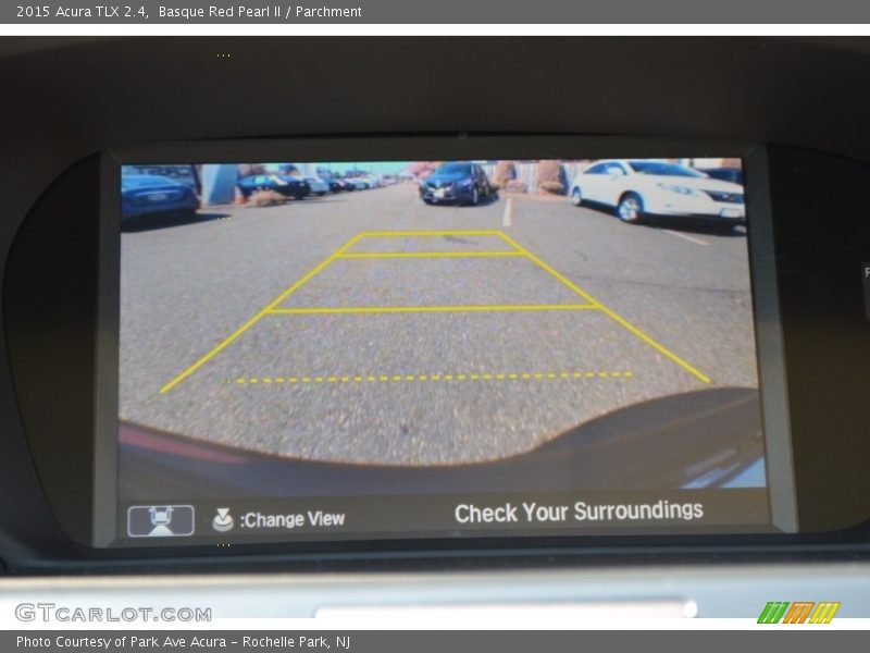 Basque Red Pearl II / Parchment 2015 Acura TLX 2.4