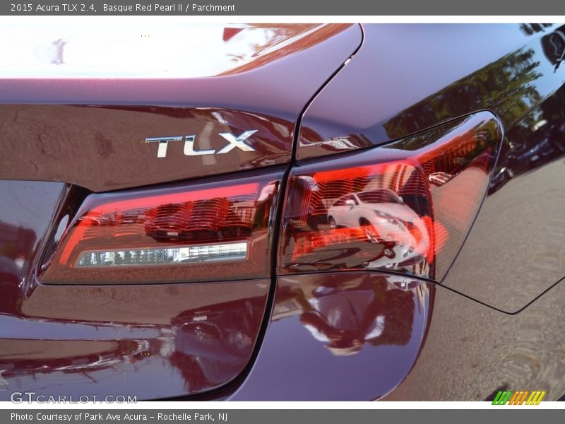 Basque Red Pearl II / Parchment 2015 Acura TLX 2.4