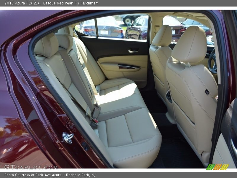 Basque Red Pearl II / Parchment 2015 Acura TLX 2.4