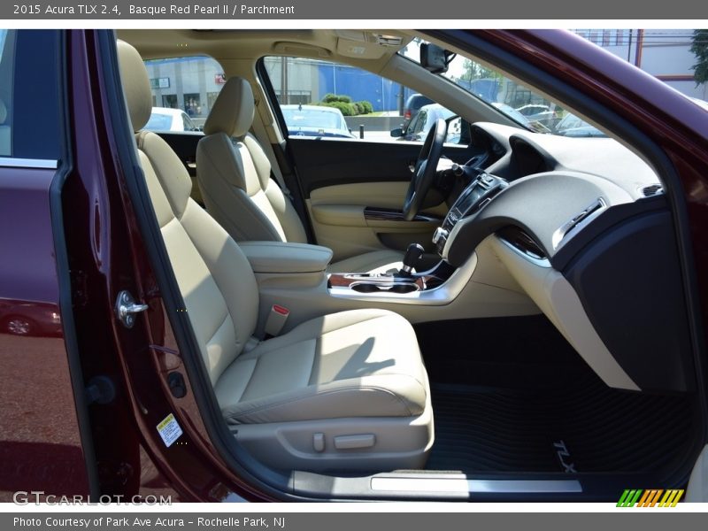 Basque Red Pearl II / Parchment 2015 Acura TLX 2.4