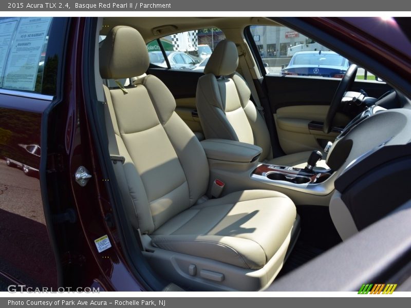 Basque Red Pearl II / Parchment 2015 Acura TLX 2.4