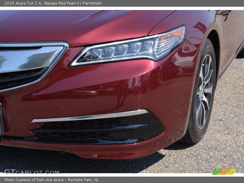 Basque Red Pearl II / Parchment 2015 Acura TLX 2.4