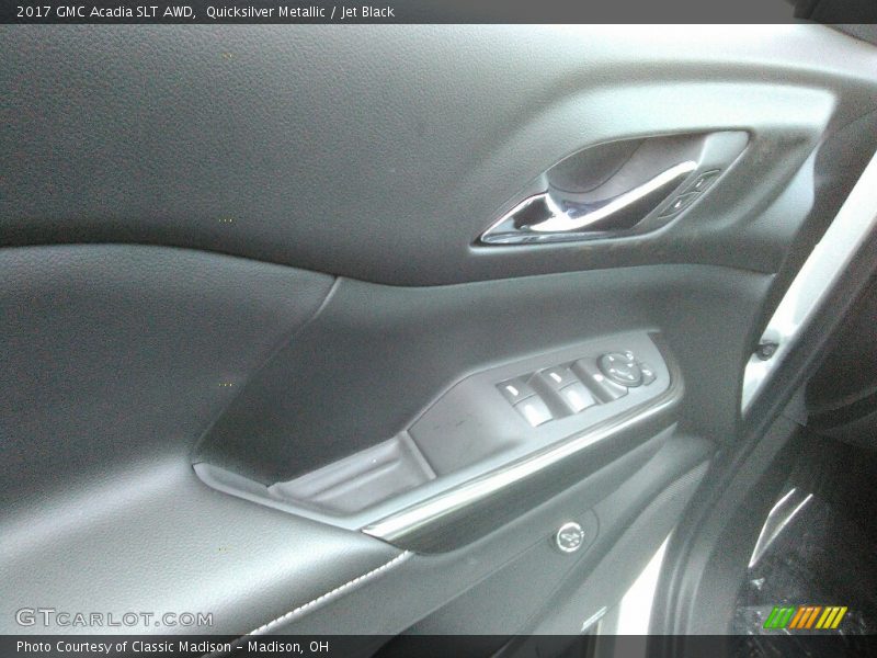 Quicksilver Metallic / Jet Black 2017 GMC Acadia SLT AWD