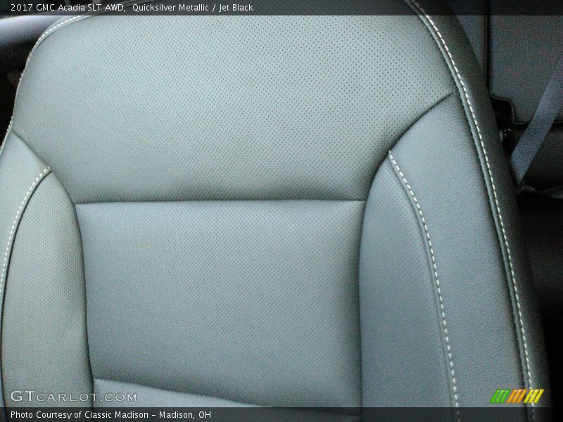 Quicksilver Metallic / Jet Black 2017 GMC Acadia SLT AWD