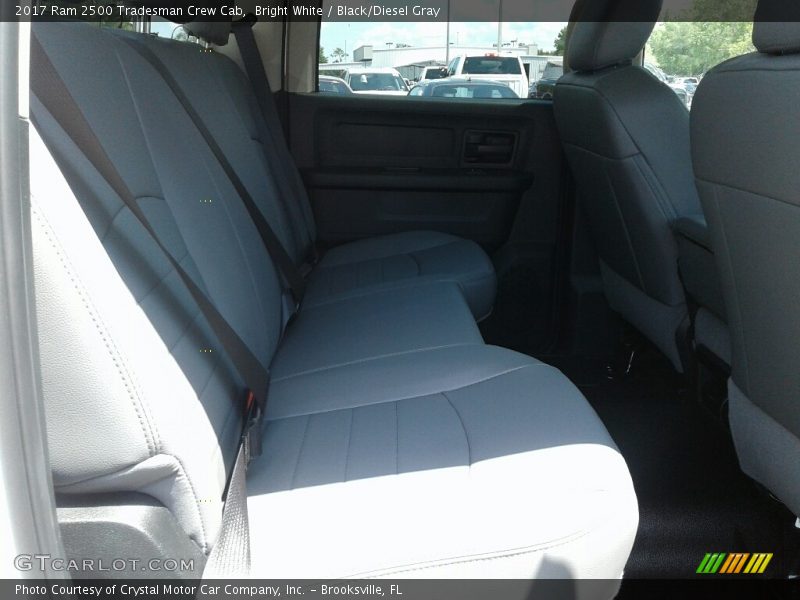 Bright White / Black/Diesel Gray 2017 Ram 2500 Tradesman Crew Cab